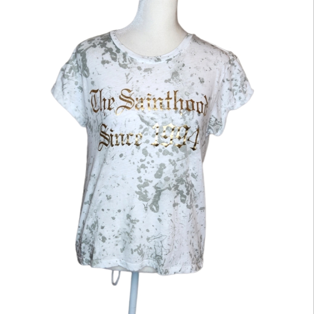 All Saints Portland Anna Graphic Tee US 6